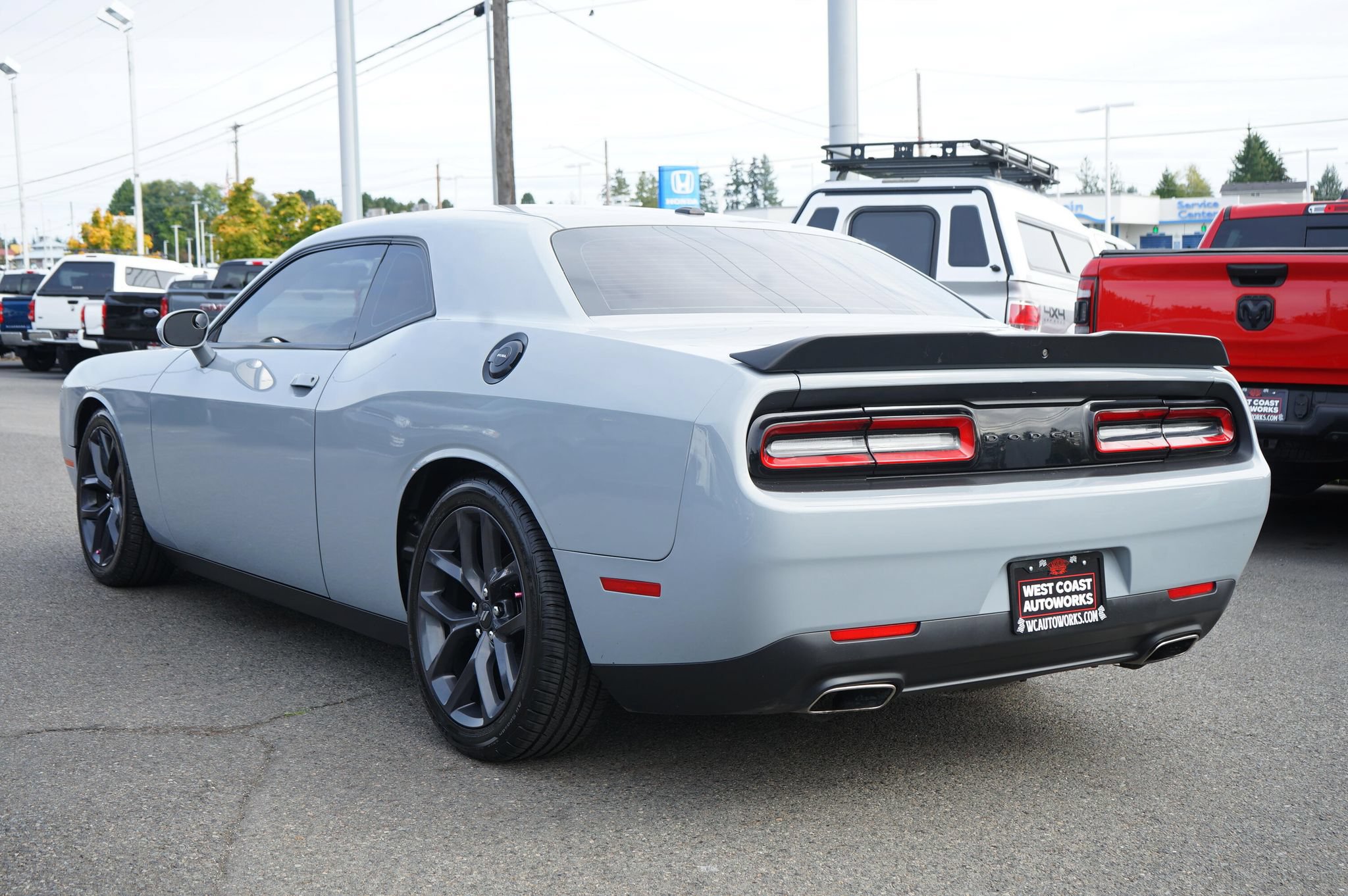 Used 2021 Dodge Challenger SXT w/ Blacktop Package RWD image 3