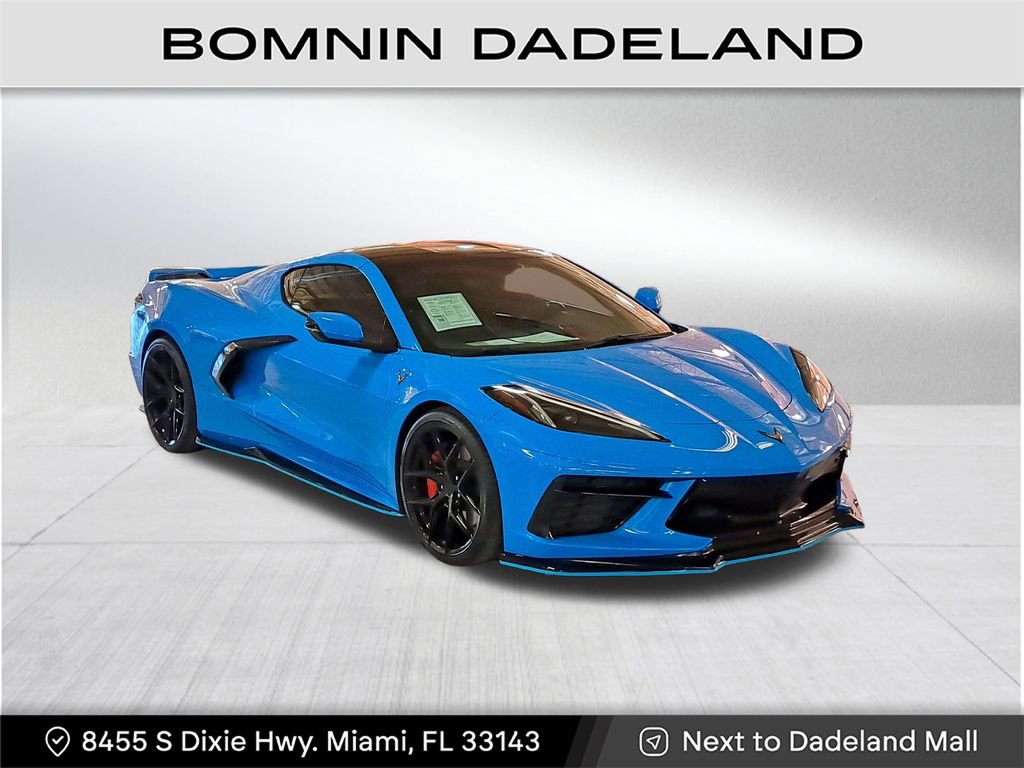 Used 2021 Chevrolet Corvette Stingray Preferred Cpe w/ Z51 Performance Package image 1
