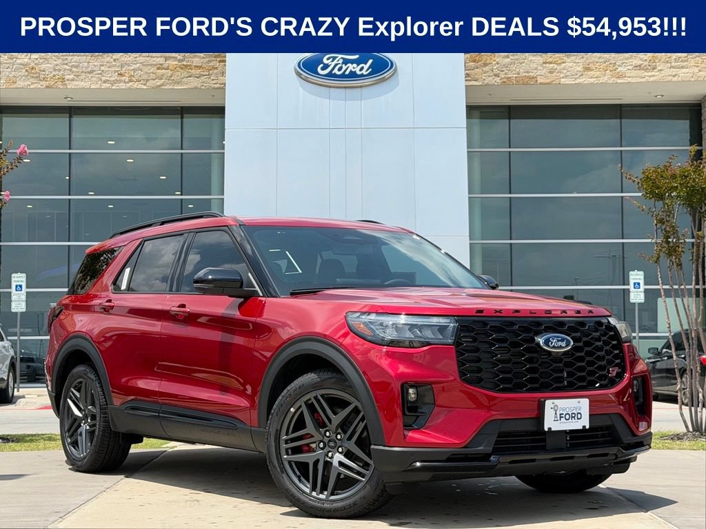 New 2026 Ford Explorer ST w/ Sun And Sound Package