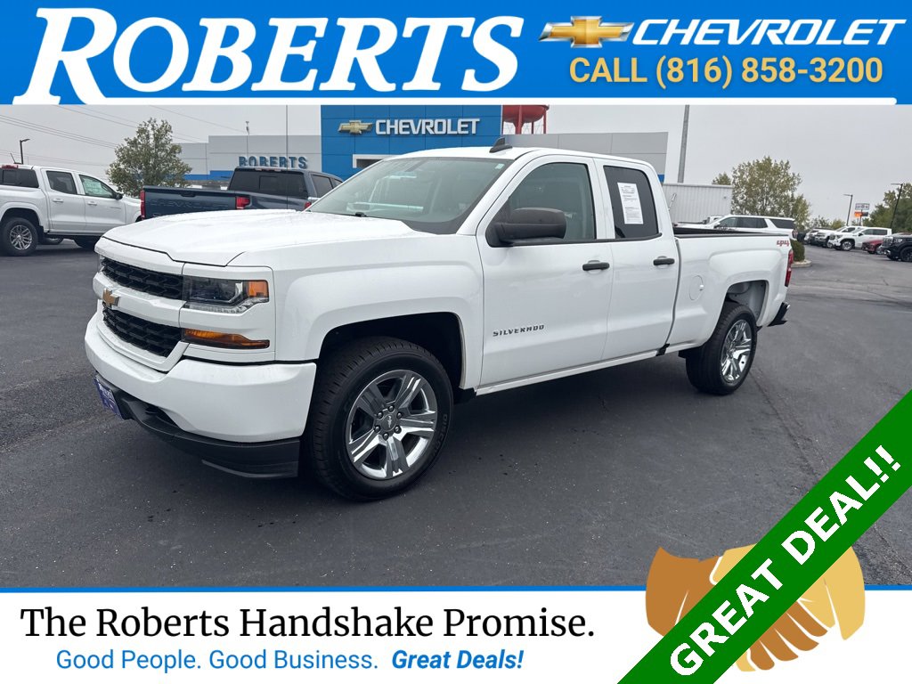 Used 2018 Chevrolet Silverado 1500 Custom w/ Custom Value Package