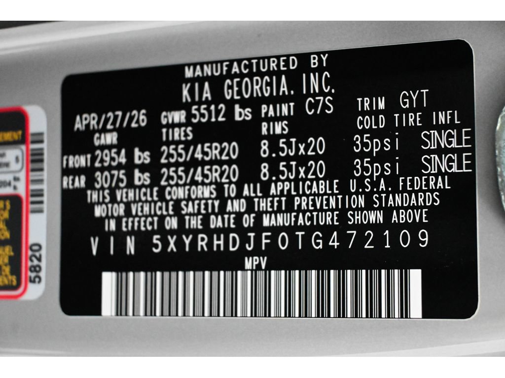 New 2026 Kia Sorento EX AWD/4WD image 35