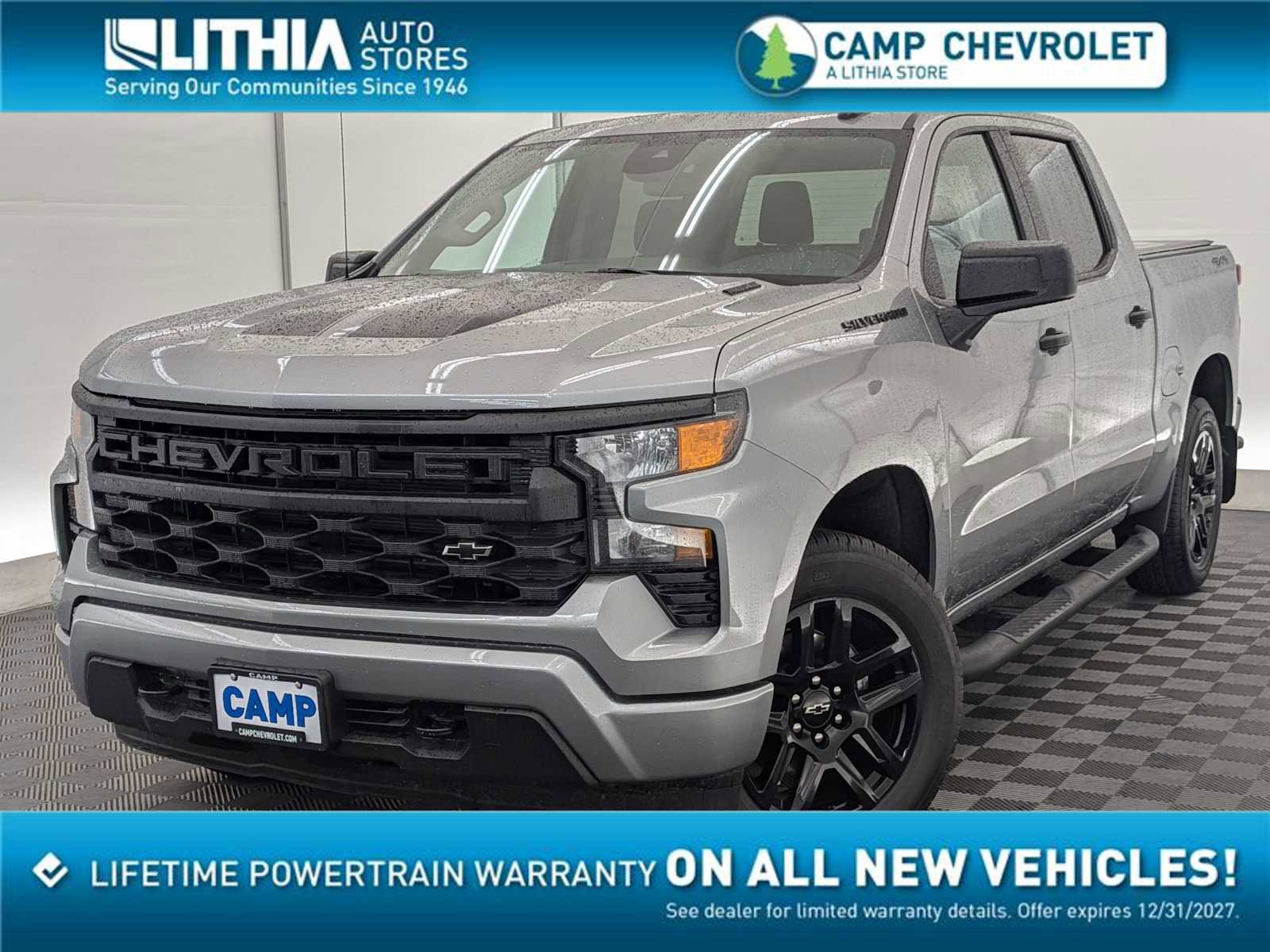 New 2025 Chevrolet Silverado 1500 Custom w/ Rally Edition