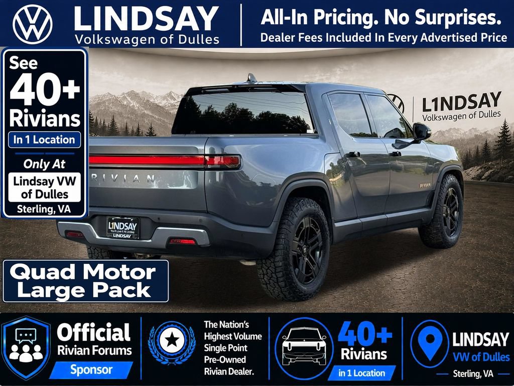 Used 2023 Rivian R1T Adventure Quad AWD/4WD image 10