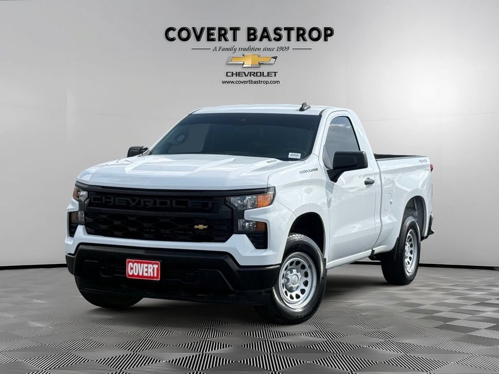 Certified 2025 Chevrolet Silverado 1500 W/T w/ WT Value Package AWD/4WD image 1
