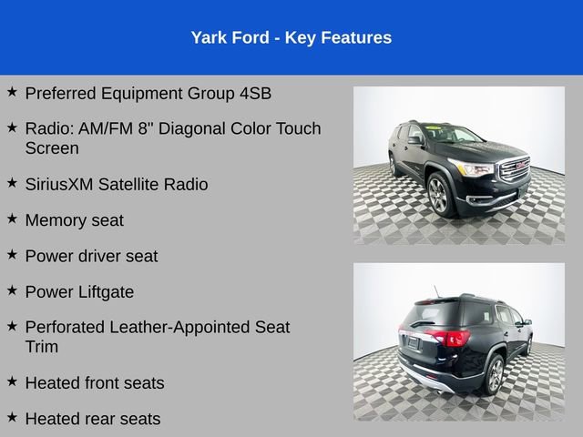 Used 2017 GMC Acadia SLT image 2