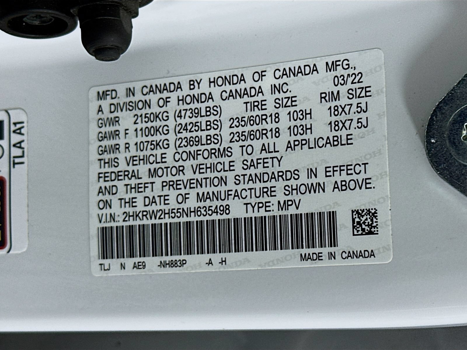 Used 2022 Honda CR-V EX image 32