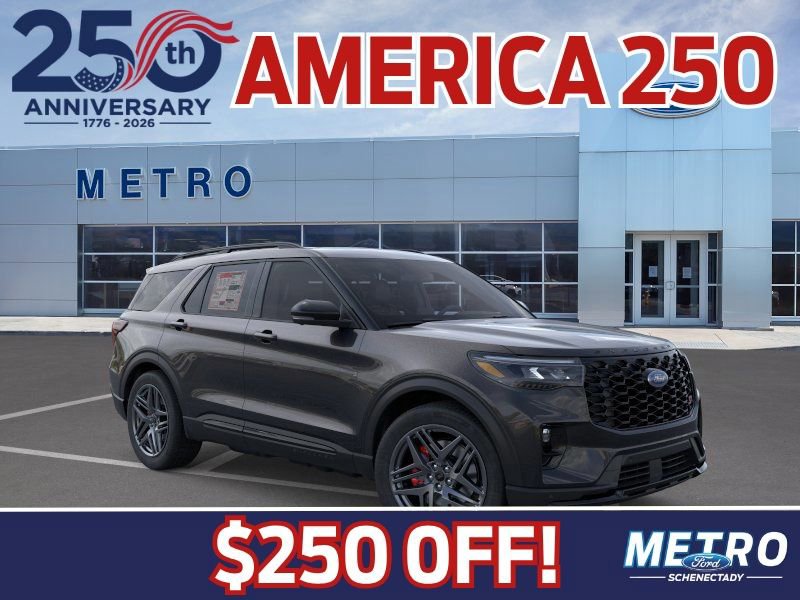 New 2026 Ford Explorer ST w/ Sun And Sound Package