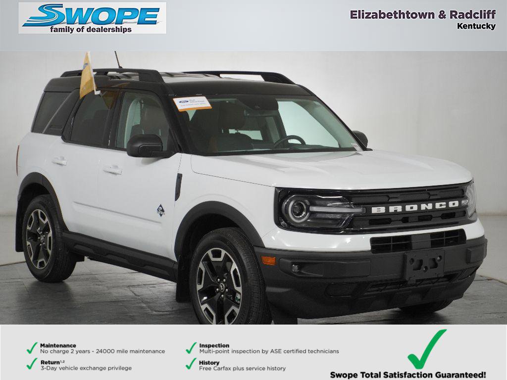 Certified 2021 Ford Bronco Sport Outer Banks w/ Outer Banks Package (96D)
