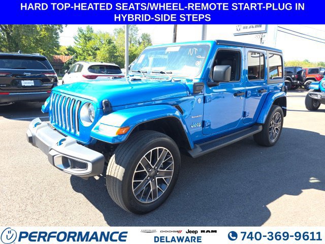 Used 2023 Jeep Wrangler Unlimited Sahara w/ Cold Weather Group AWD/4WD image 1
