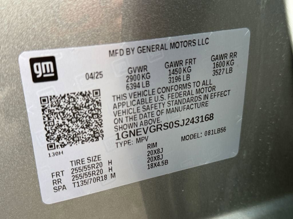 Used 2025 Chevrolet Traverse LT w/ Sun and Wheel Package AWD/4WD image 37