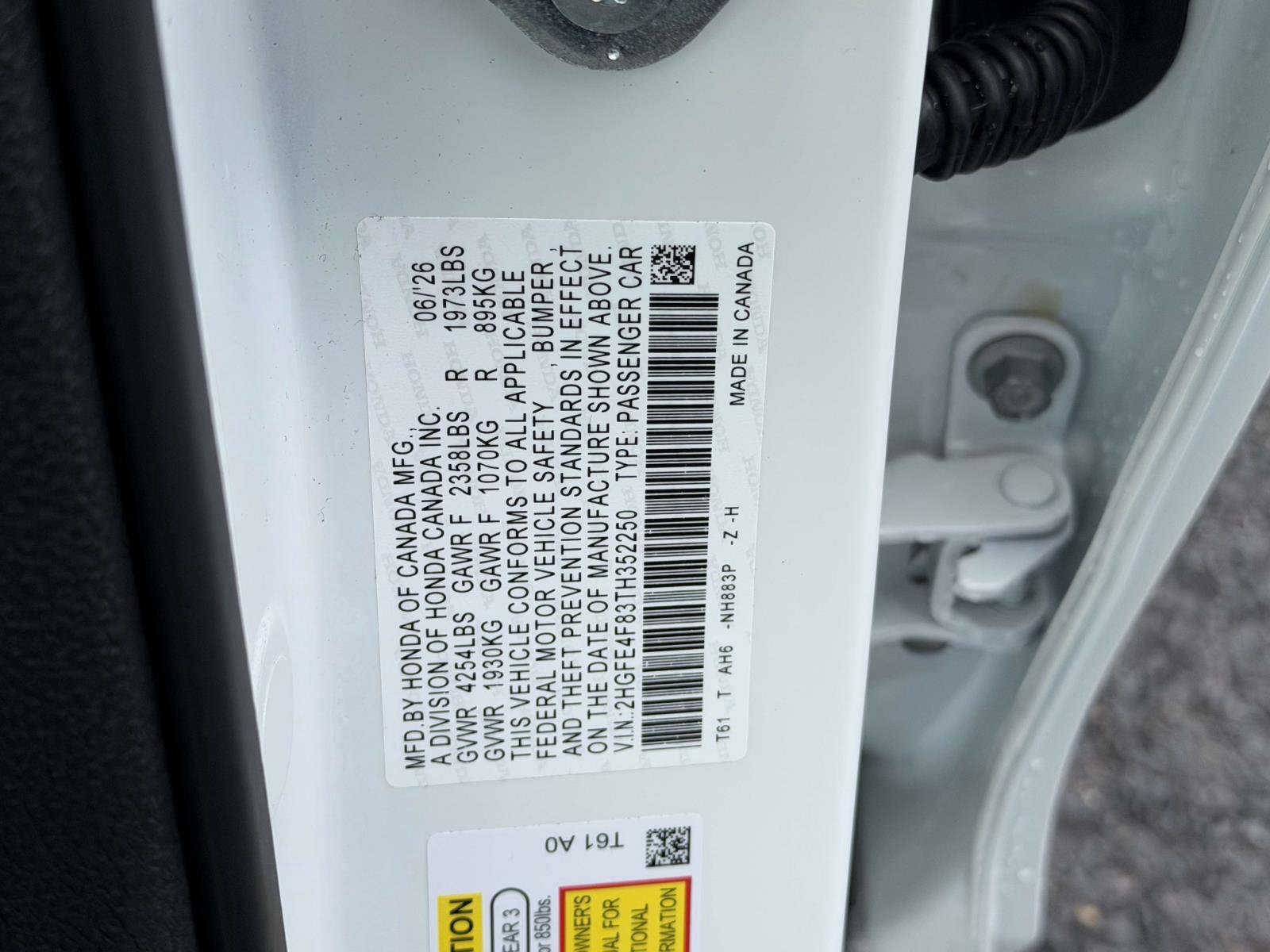Certified 2026 Honda Civic Sport image 22