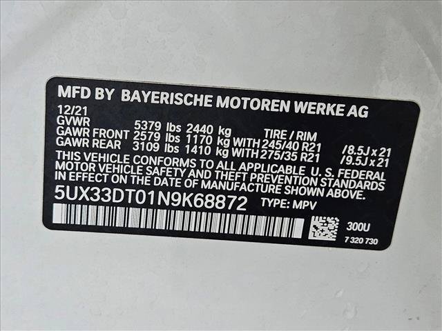 Used 2022 BMW X4 xDrive30i w/ M Sport Package 2 AWD/4WD image 21