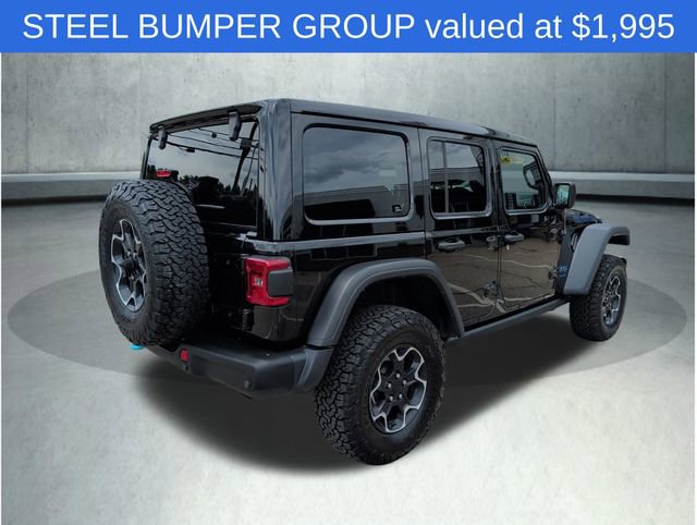 Used 2023 Jeep Wrangler Unlimited Rubicon 4xe w/ Steel Bumper Group AWD/4WD image 7