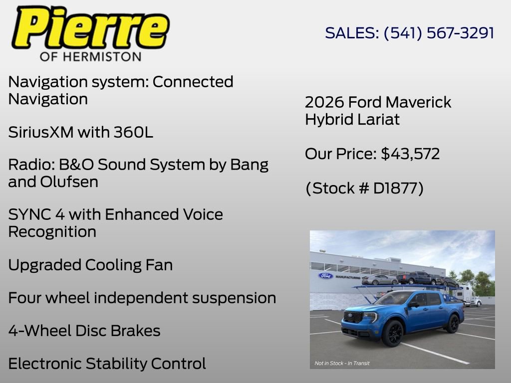 New 2026 Ford Maverick Lariat image 18