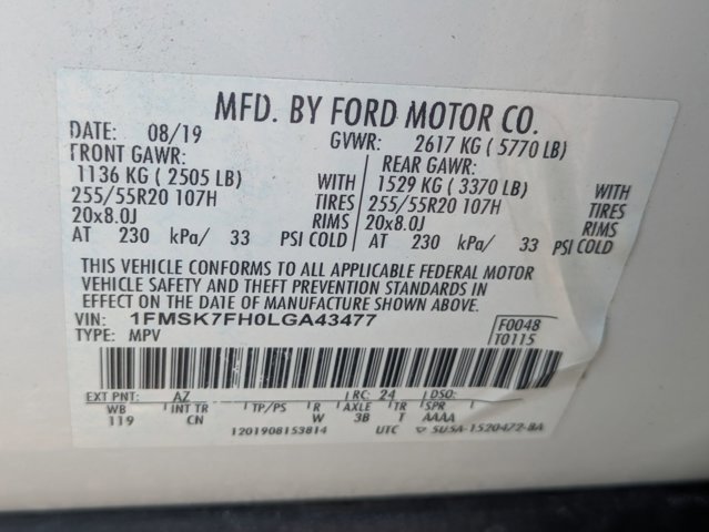 Used 2017 Ford Explorer XLT w/ Equipment Group 202A image 15