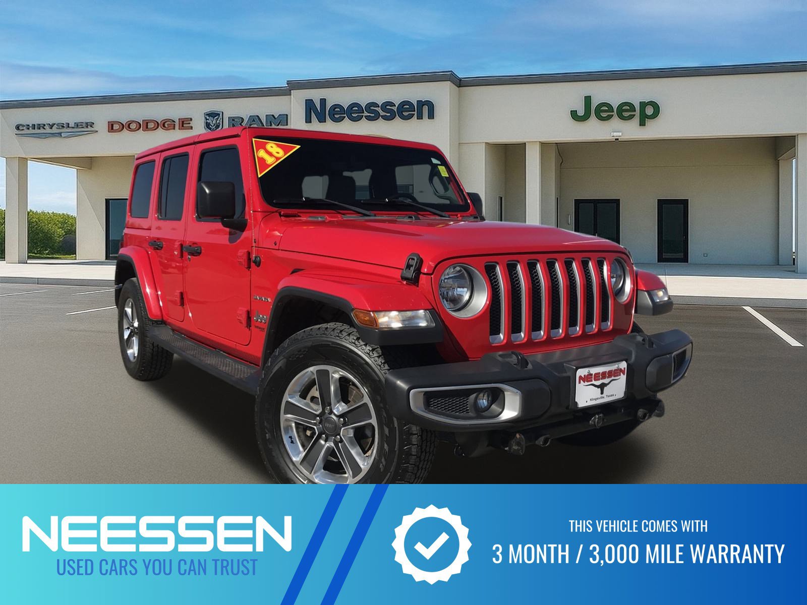 Used 2018 Jeep Wrangler Unlimited Sahara