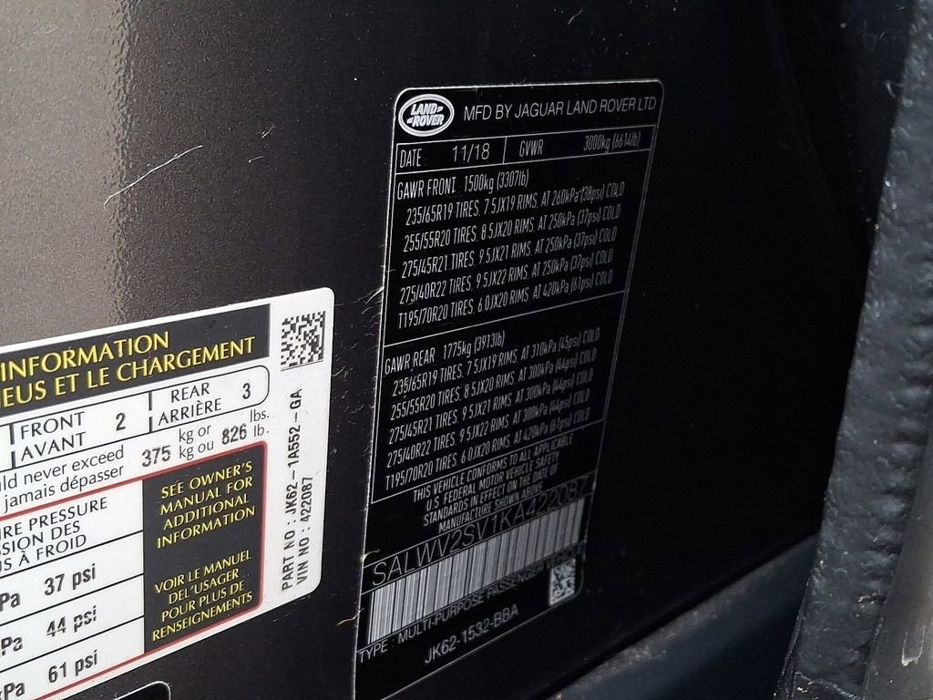 Used 2019 Land Rover Range Rover Sport HSE Dynamic image 28