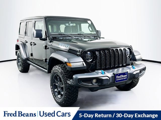 Certified 2023 Jeep Wrangler Unlimited w/ Sun & Screen Package