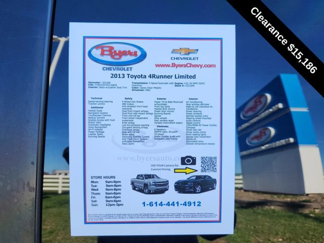 Used 2013 Toyota 4Runner Limited AWD/4WD image 10