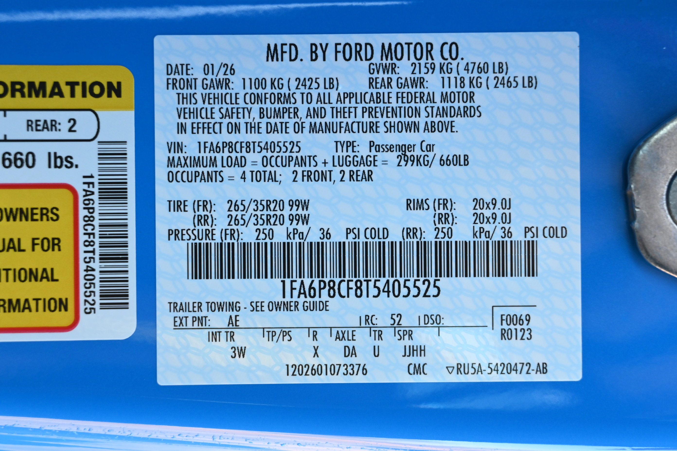 New 2026 Ford Mustang GT Premium image 52