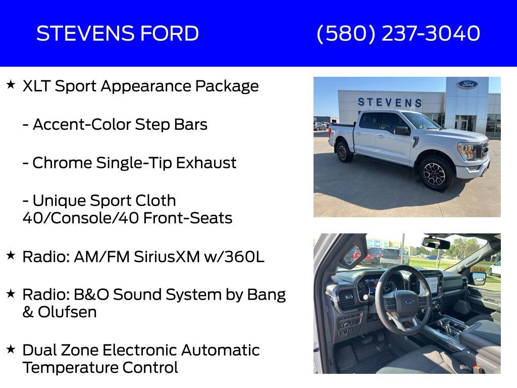 Used 2022 Ford F150 XLT w/ Equipment Group 302A High image 30