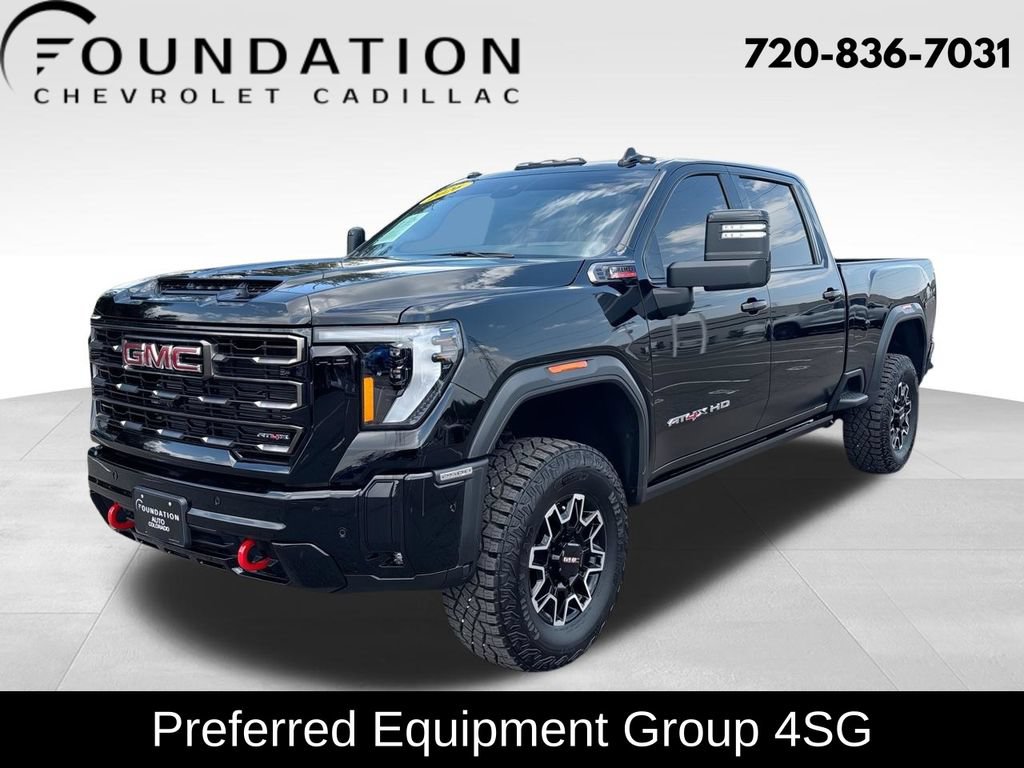 Certified 2026 GMC Sierra 2500 AT4X w/ Snow Plow Prep/Camper Package AWD/4WD image 1