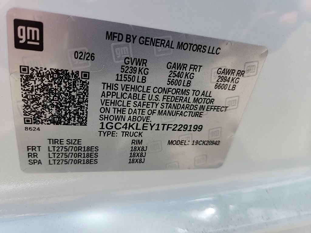 New 2026 Chevrolet Silverado 2500 W/T w/ WT Convenience Package AWD/4WD image 34