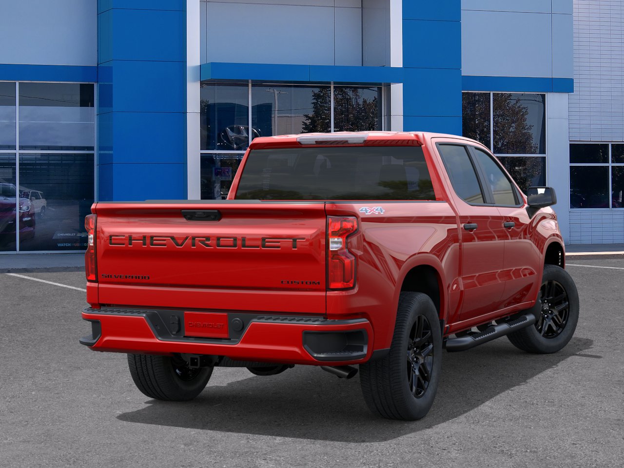 New 2026 Chevrolet Silverado 1500 Custom w/ LPO, Dark Essentials Package AWD/4WD image 4