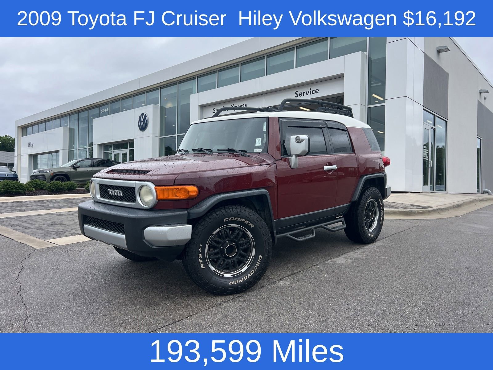 Used 2009 Toyota FJ Cruiser 4WD