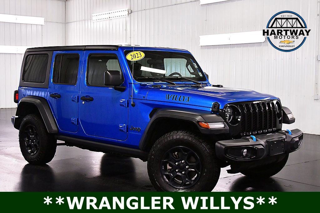 Used 2023 Jeep Wrangler Unlimited AWD/4WD image 1