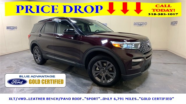 Certified 2023 Ford Explorer XLT w/ Equipment Group 202A