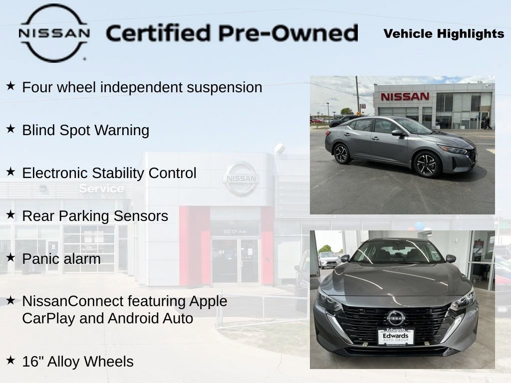 Used 2024 Nissan Sentra SV w/ Trunk Package FWD image 18