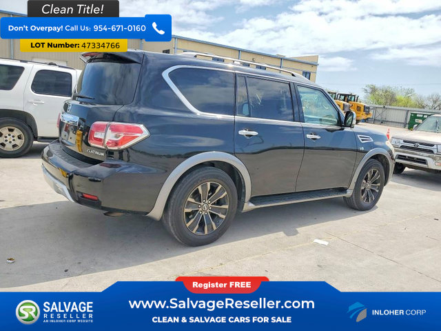 Used 2017 Nissan Armada Platinum w/ Captain Seat Package RWD image 4