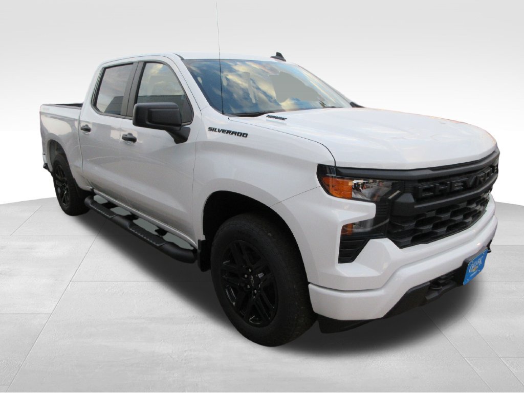 New 2026 Chevrolet Silverado 1500 Custom w/ Turbomax Blackout Package AWD/4WD image 7