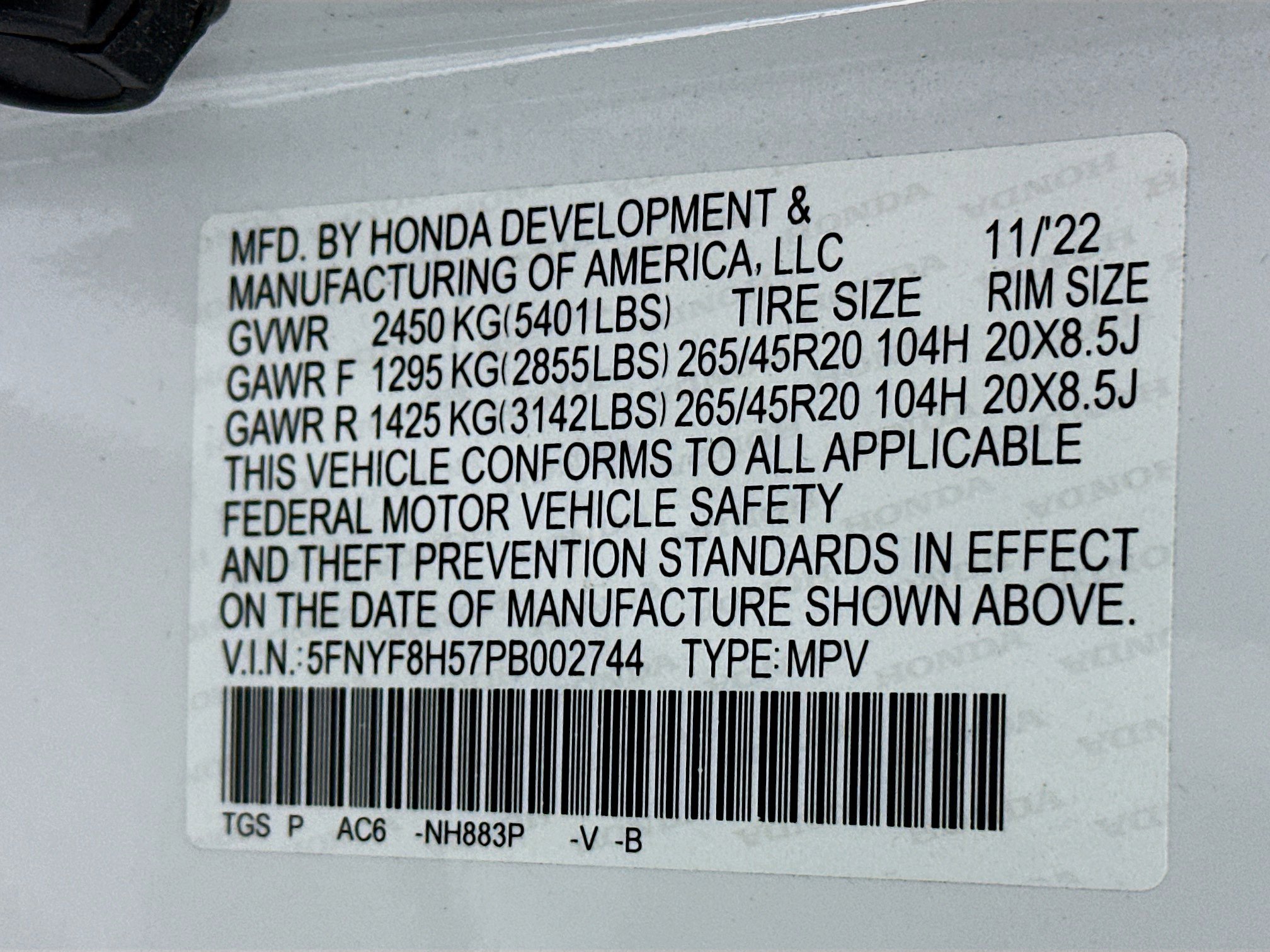 Used 2023 Honda Passport EX-L image 12