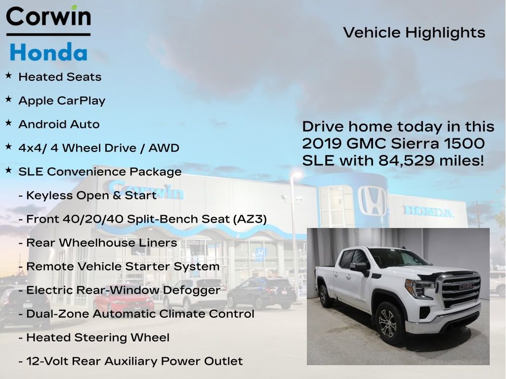 Used 2019 GMC Sierra 1500 SLE image 6