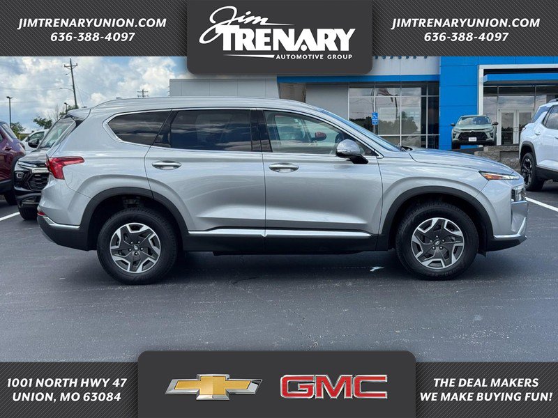 Used 2023 Hyundai Santa Fe Blue AWD/4WD image 1