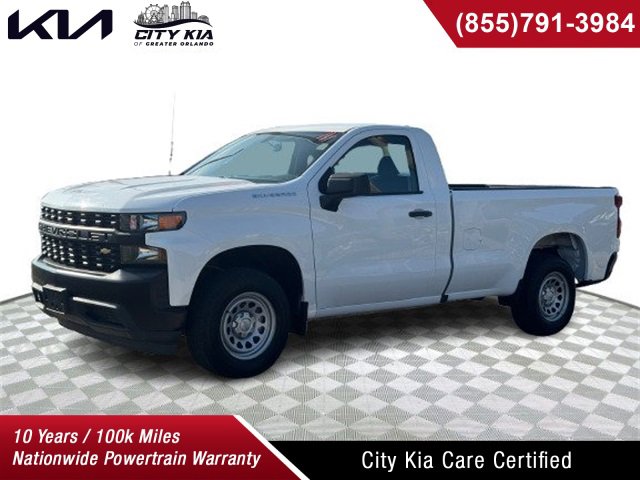Used 2021 Chevrolet Silverado 1500 W/T w/ Trailering Package