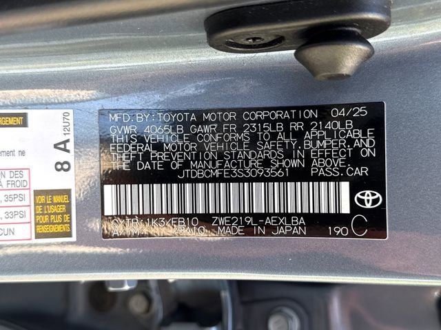 Used 2025 Toyota Corolla LE image 21