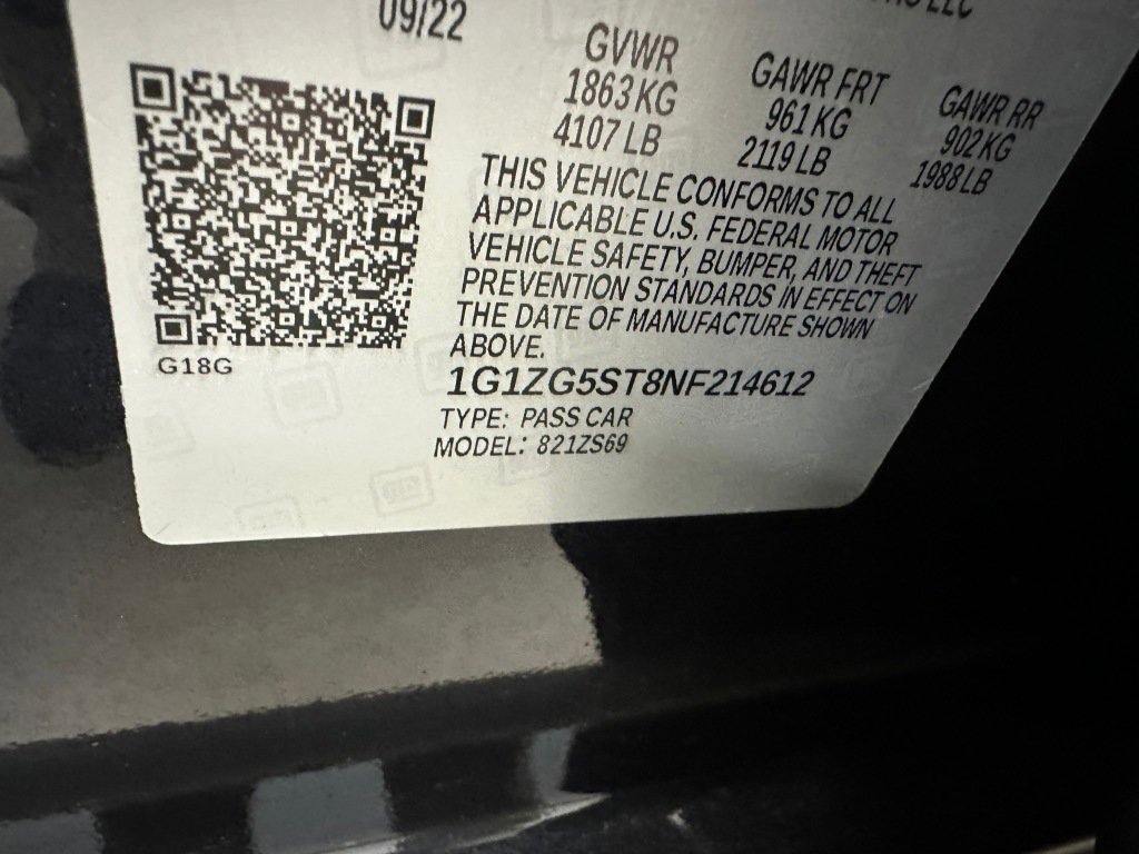 Used 2022 Chevrolet Malibu RS image 38