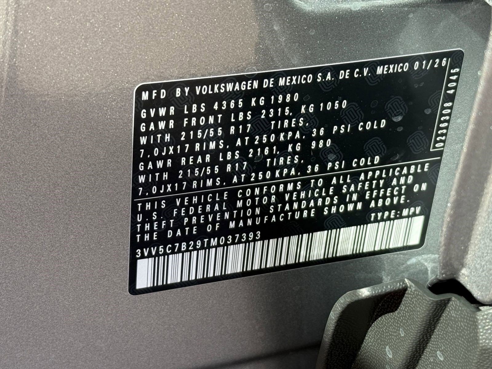 New 2026 Volkswagen Taos S image 19