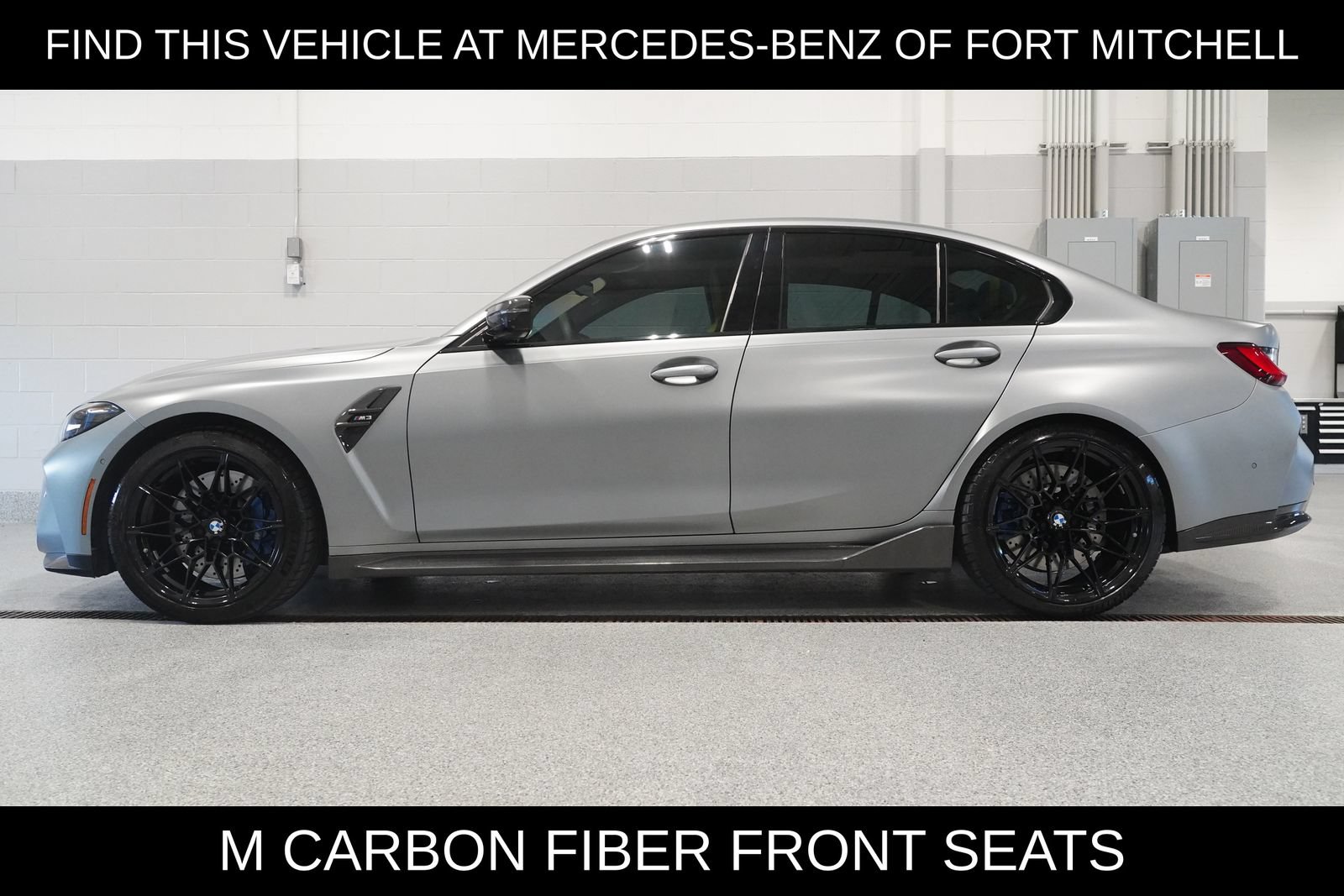 Used 2025 BMW M3 w/ M Carbon Exterior Package RWD image 3