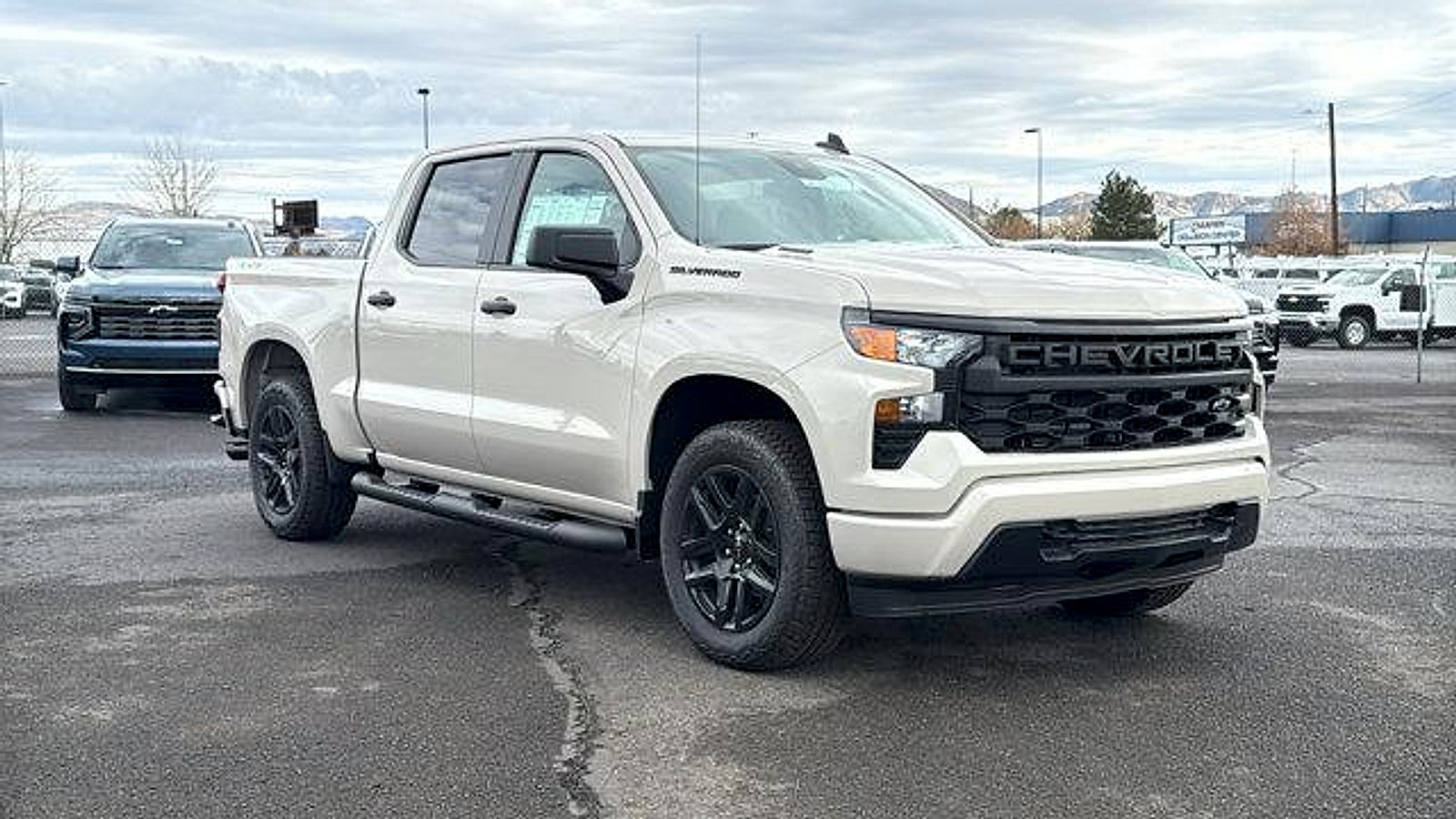 New 2026 Chevrolet Silverado 1500 Custom w/ Turbomax Blackout Package image 3