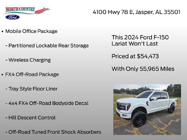 Used 2024 Ford F150 Lariat w/ Equipment Group 502A High AWD/4WD image 15