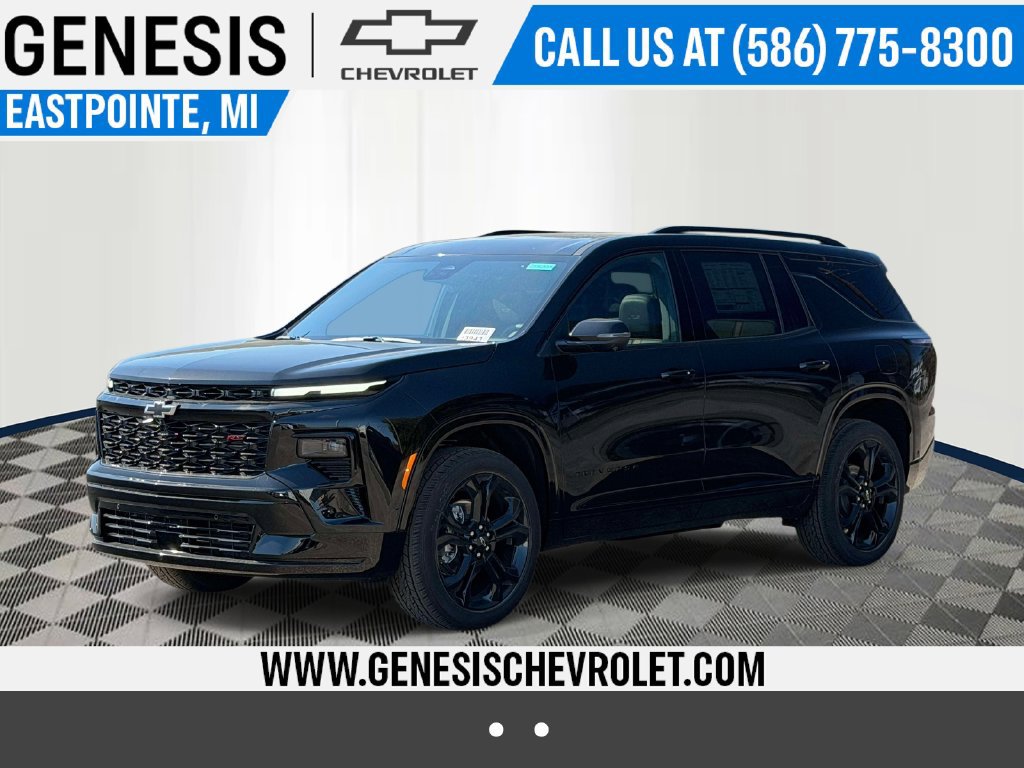 New 2027 Chevrolet Traverse RS w/ LPO, Floor Liner Package AWD/4WD image 1