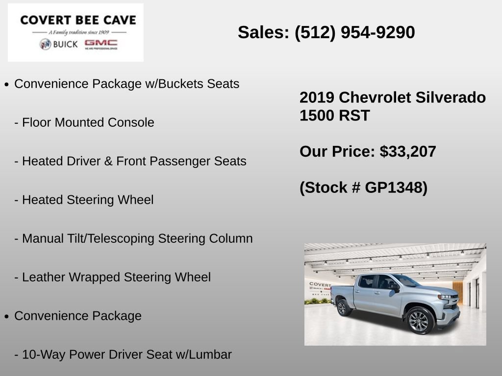 Used 2019 Chevrolet Silverado 1500 RST w/ All-Star Edition RWD image 37