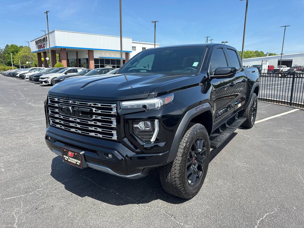 Used 2024 GMC Canyon Denali w/ LPO, Denali Black Edition AWD/4WD video 2