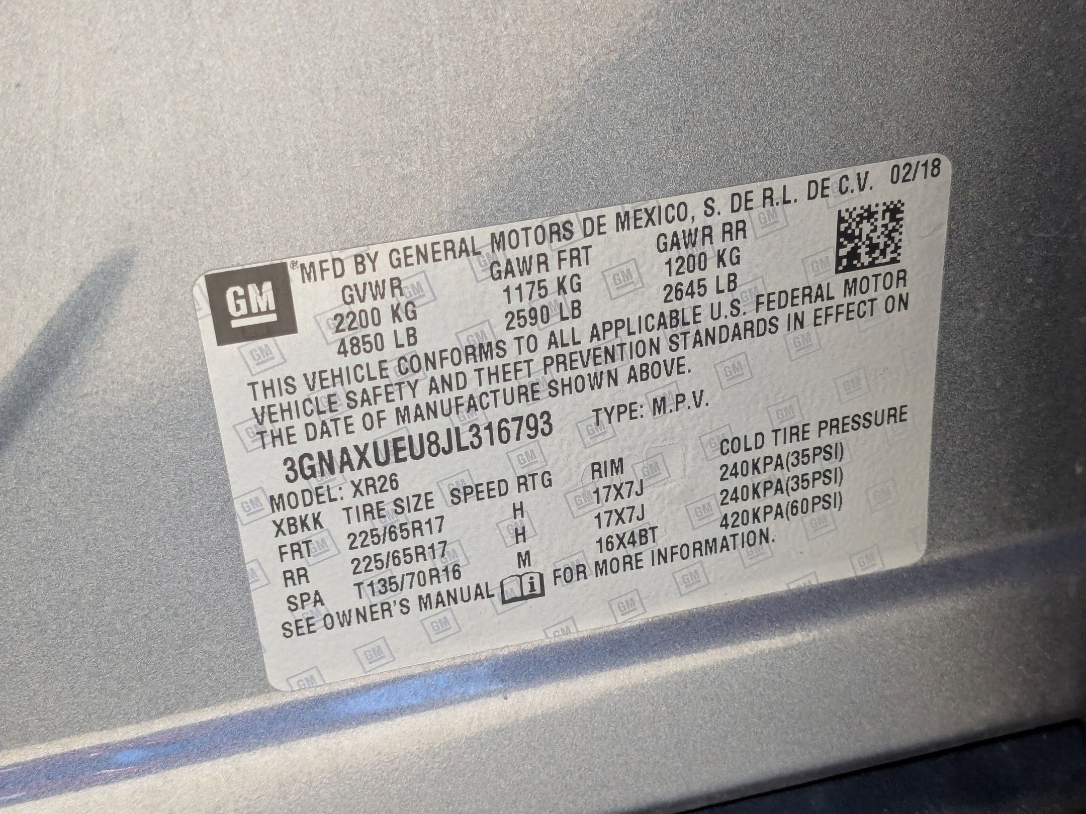 Used 2018 Chevrolet Equinox LT image 22