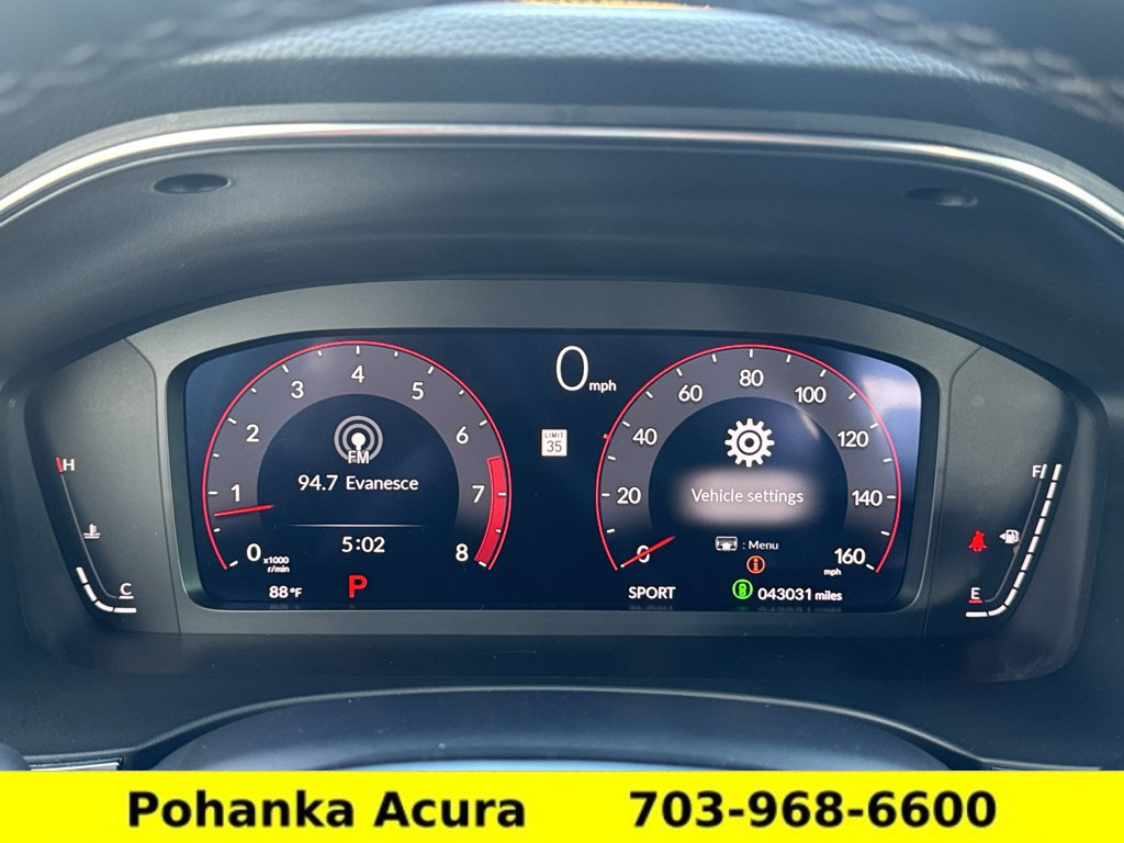 Certified 2023 Acura Integra CVT w/A-Spec Package FWD image 9