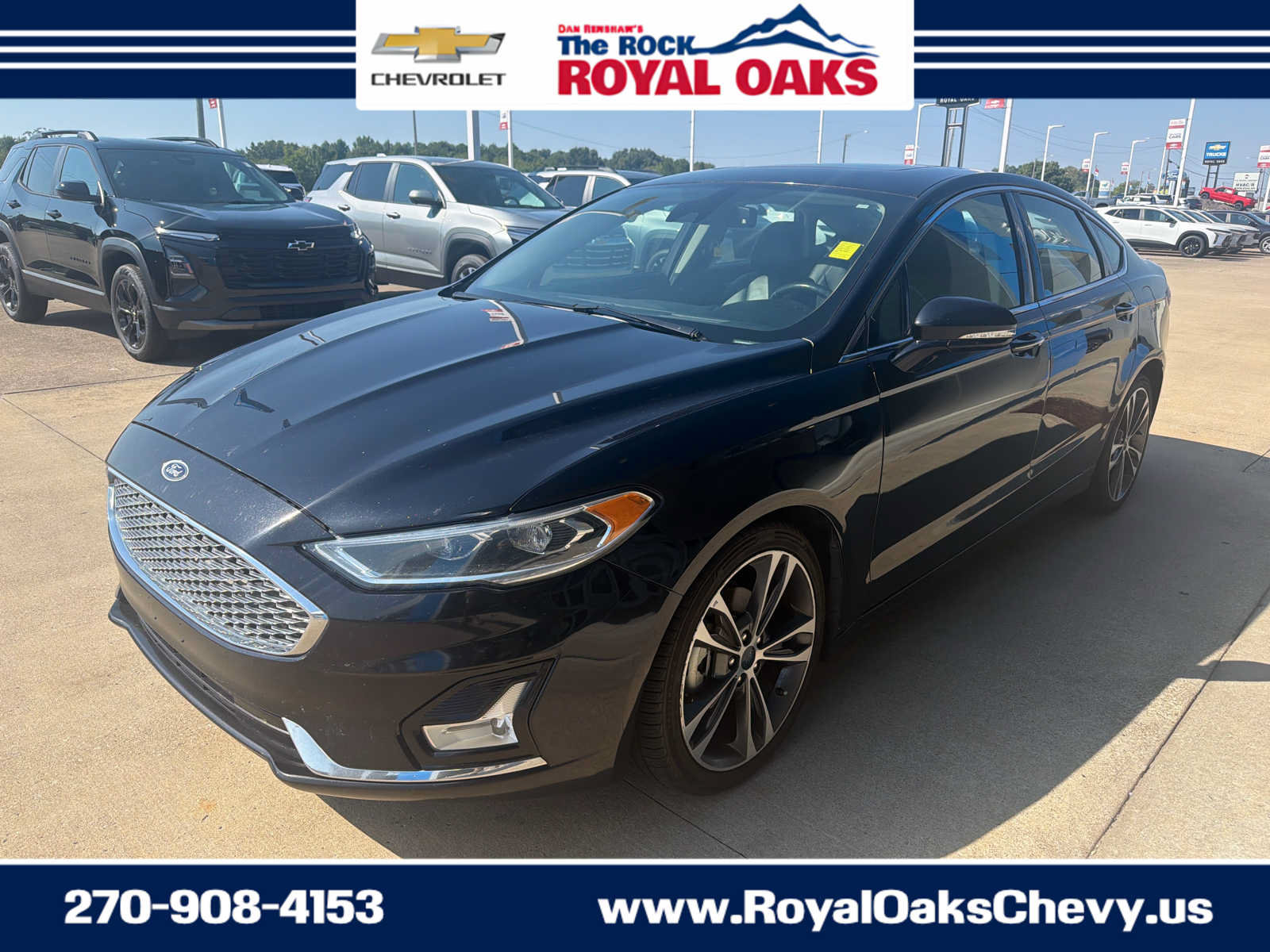Used 2019 Ford Fusion Titanium AWD/4WD image 1